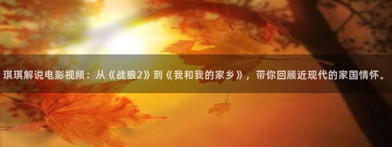 沪太路1876新视觉创意园：琪琪解说电影视频：从《战狼2》到《我和我的家乡》，带你回顾近现代的家国情怀。