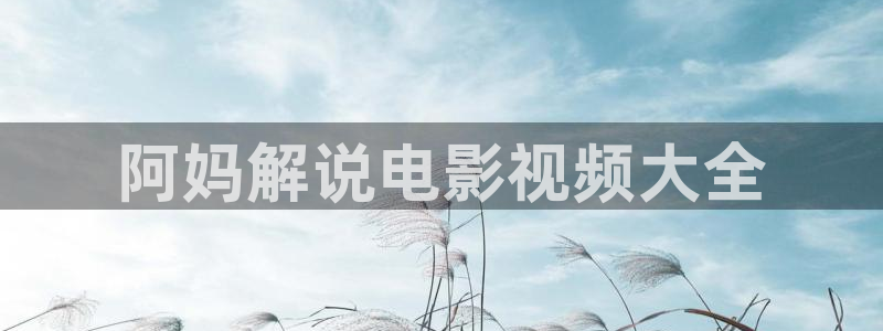 新视觉4080影院：阿妈解说电影视频大全