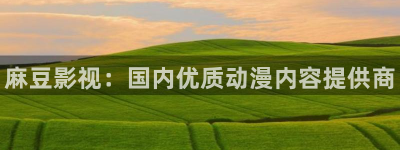 高清新视觉节目单：麻豆影视：国内优质动漫内容提供商