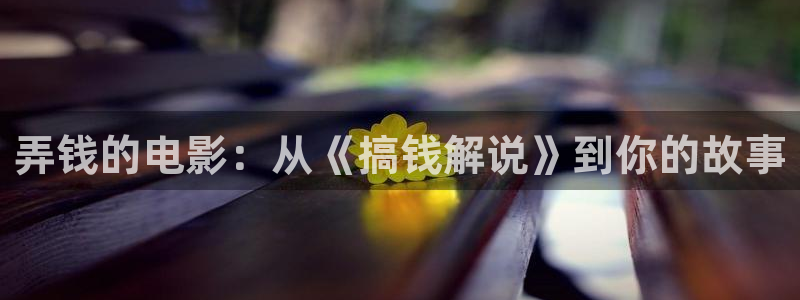 新视觉体育节目单：弄钱的电影：从《搞钱解说》到你的故事