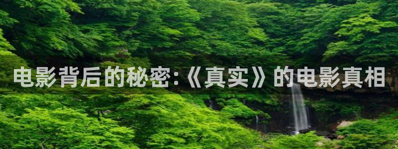 6080新视觉电影电视剧在线观看瞒天过海：电影背后的秘密:《真实》的电影真相