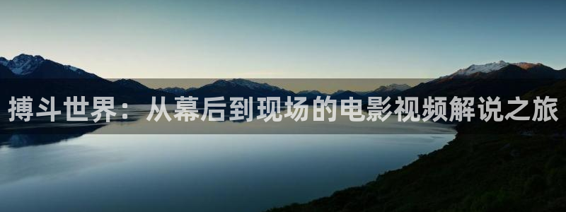 蓝雨6080新视觉免费观看电影：搏斗世界：从幕后到现场的电影视频解说之旅