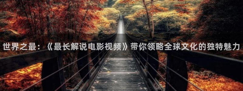 6090新视觉影视理论电视剧在线观看yy44：世界之最：《最长解说电影视频》带你领略全球文化的独特魅力